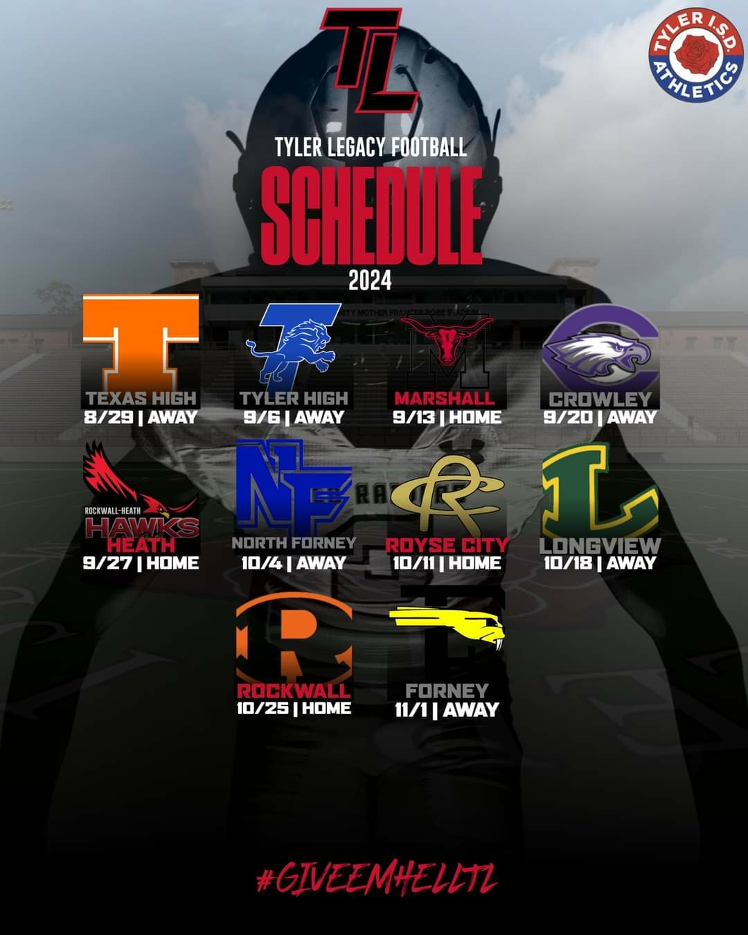 2024 Tyler Legacy football schedule High School Sports The